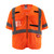 Milwaukee 48-73-5138 Class 3 High Visibility Orange Mesh Safety Vest - 4XL/5XL