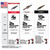 Milwaukee 48-89-9201 #1 Step Drill Bit, 1/8 in. - 1/2 in. x 1/32 in.