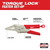Milwaukee 48-22-3409 9 in. TORQUE LOCK Long Nose Locking Pliers With Grip