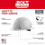 Milwaukee 48-73-1131 Black Full Brim Hard Hat w/6pt Ratcheting Suspension - Type 1, Class E
