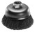 Milwaukee 48-52-1300 4 in. Carbon Steel Crimped Wire Cup Brush