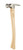 Milwaukee 48-22-9519 19oz Smooth Face Hickory Wood Framing Hammer