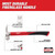 Milwaukee 48-22-9316 19 oz Smooth Face Poly/Fiberglass Handle Hammer