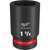 Milwaukee 49-66-6514 Shockwave Impact Duty 1" Drive 1-5/8" Deep 6 Point Socket