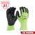 Milwaukee 48-73-8912B 12 Pair High Visibility Cut Level 1 Polyurethane Dipped Gloves - L