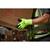 Milwaukee 48-73-8912B 12 Pair High Visibility Cut Level 1 Polyurethane Dipped Gloves - L