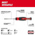 Milwaukee 48-22-2905 2pc 14-in-1 Ratcheting Multi-Bit and 8-in-1 Ratcheting Compact Multi-bit Screwdriver Set
