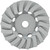 Milwaukee 49-93-7780 4 in. Diamond Cup Wheel Segmented-Turbo