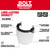 Milwaukee 48-73-1420 BOLT Full Face Shield - Clear Dual Coat Lens (Compatible with Milwaukee Safety Helmets & Hard Hats)