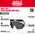 Milwaukee 48-73-1416 BOLT Eye Visor - Tinted Dual Coat Lens (Compatible with Milwaukee Safety Helmets)