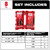 Milwaukee 48-89-9252 8 Pc Impact Step and Drill Bit Set