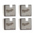 Milwaukee 48-36-1105 1-1/2" ALLOY NPT Portable Pipe Threading Dies