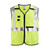 Milwaukee 48-73-5303 AR/FR Cat. 1 Class 2 High Visibility Yellow Safety Vest - 2XL/3XL