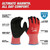 Milwaukee 48-73-7923B 12-Pack Cut Level 2 Winter Dipped Gloves - XL