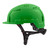 Milwaukee 48-73-1326 Green Front Brim Vented Safety Helmet (USA) - Type 2, Class C