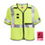 Milwaukee 48-73-5321 AR/FR Cat. 1 Class 3 High Visibility Yellow Safety Vest - S/M