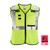 Milwaukee 48-73-5214 AR/FR Cat. 1 Class 2 Breakaway High Visibility Yellow Mesh Safety Vest - 4XL/5XL (ANSI/CSA)