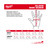 Milwaukee 48-73-8734B 12 Pair Cut Level 3 High Dexterity Polyurethane Dipped Gloves - XXL