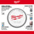 Milwaukee 48-40-4365 12 in. Aluminum Cutting Circular Saw Blade