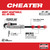 Milwaukee 48-22-7318 CHEATER Adaptable Pipe Wrench - Aluminum