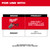 Milwaukee 48-36-1310 Compact 1-1/4" ALLOY NPT Portable Pipe Threading Forged Aluminum Die Head