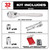 Milwaukee 48-22-9482 3/8 in. 32 Pc. Ratchet and Socket Set in PACKOUT - Metric