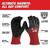 Milwaukee 48-73-7943B 12-Pack Cut Level 4 Winter Dipped Gloves - XL