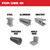 Milwaukee 48-40-4510 14 in. 90 Tooth Dry Cut Carbide Tipped Circular Saw Blade