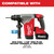 Milwaukee 2915-DE M18 FUEL HAMMERVAC 1-1/8" Dedicated Dust Extractor