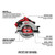 Milwaukee 2631-20 M18 Brushless 7-1/4 in. Circular Saw