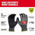 Milwaukee 48-73-7034B 12 Pair Cut Level 9 High-Dexterity Nitrile Dipped Gloves - XXL