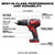 Milwaukee 2607-22CT M18 Compact 1/2 in. Hammer Drill/Driver Kit w/ Compact Batteries