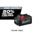 Milwaukee 48-11-1862 M18 REDLITHIUM HIGH OUTPUT XC 6.0Ah Battery Pack (2 Piece)