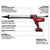 Milwaukee 2642-21CT M18 Cordless 20 oz Sausage Style Caulk and Adhesive Gun Kit