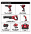 Milwaukee 2696-24 M18 Cordless Lithium-Ion 4-Tool Combo Kit 2696-24