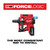 Milwaukee 2633-22HD M18 FORCE LOGIC 2 in.-3 in. ProPEX Expansion Tool Kit
