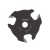 Freud 56-108 1/8" Slot Three Wing Slotting Cutter