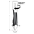 Freud TH90057R 9 mm (Dia.) Through Hole Bit