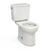 Toto Drake Two-Piece Round 1.6 GPF Universal Height Tornado Flush Toilet With Cefiontect, Colonial White - CST775CSFG#11