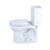 Toto Drake II 1G Two-Piece Round 1.0 GPF Universal Height Toilet With Cefiontect, Cotton White - CST453CUFG#01