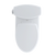 Toto Drake II Two-Piece Elongated 1.28 GPF Universal Height Toilet With Cefiontect And Right-Hand Trip Lever, Cotton White - CST454CEFRG#01