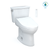 Toto Drake Transitional Washlet+ Two-Piece Elongated 1.28 GPF Tornado Flush Toilet With C5 Bidet Seat, Cotton White - MW7863084CEG#01
