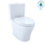 Toto Aquia IV Washlet+ Two-Piece Elongated Dual Flush 1.28 And 0.9 GPF Toilet With Cefiontect, Cotton White - MS446124CEMGN#01