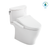 Toto Washlet+ Nexus Two-Piece Elongated 1.28 GPF Toilet With C2 Bidet Seat, Cotton White - MW4423074CEFG#01