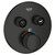 Grohe Grohtherm 291372430 Dual Function Thermostatic Valve Trim in Matte Black