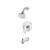 Grohe Eurosmart 1024970000 Eurosmart Pressure Balance Valve Tub/Shower Combo in Grohe Chrome