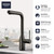 Grohe Essence 302712430 Single-Handle Pull-Out Kitchen Faucet Dual Spray 1.75 GPM in Matte Black