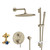 Grohe Timeless 29430EN0 TIMELESS PRESSURE BALANCE RAIN SHOWER SET in Grohe Brushed Nickel