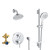 Grohe Timeless 29431000 TIMELESS PRESSURE BALANCE SHOWER SET in Grohe Chrome