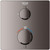 Grohe Grohtherm 241102430 Single Function 2-Handle Thermostatic Valve Trim in Matte Black